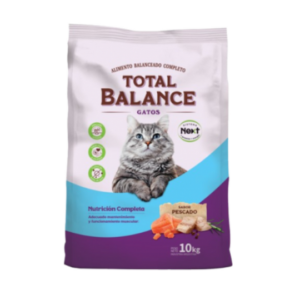 Total Balance Gatos Pescado x 10 Kg