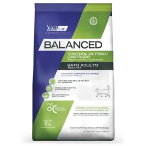 LB Vital Cat Balanced Castrado/ControlPeso x 7.5 Kg.