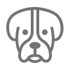 Perro Icono