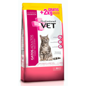Profesional Vet Premium Gato Adulto x 8 + 2 kg