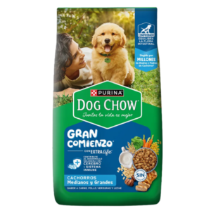 Dog Chow Cachorro Raza Gde/Med x 21 Kg