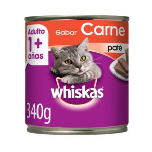 Lata Whiskas Carne x 340 gr.