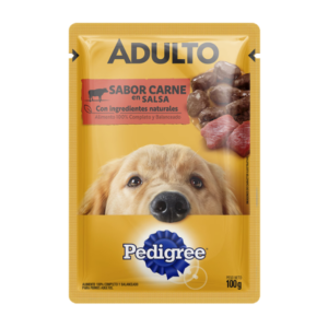 Pouch Pedigree Adulto +7 Carne x 100 gr