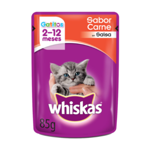 Pouch Whiskas Gatitos x 85 gr
