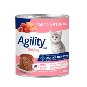 Lata Agility Gato Kitten x 340 grs