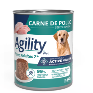 Lata Agility Perro Pollo x 340 grs.