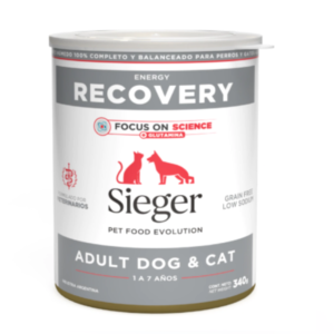 Lata Sieger Recovery Sieger x 340 gr