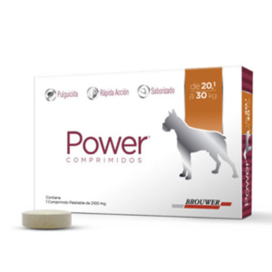 Pastilla Power Perro 20 a 30 Kg