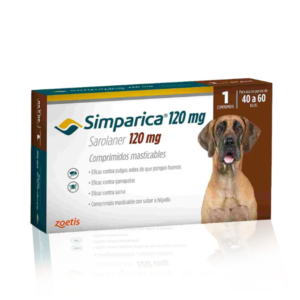 Pastilla Simparica 40 a 60 kg