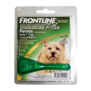 Pipeta Frontline Plus de 0 a 10 Kg.