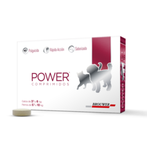 Pastilla Power Perro  5 a 10 Kg Gato 3 a 6 Kg