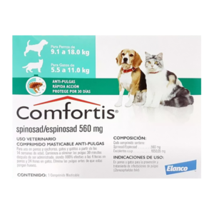 Pastilla Comfortis 9 a 18 kg