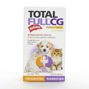 Antiparasitario Total Full Gotas Gatos y Perros Cachorros x 15ml