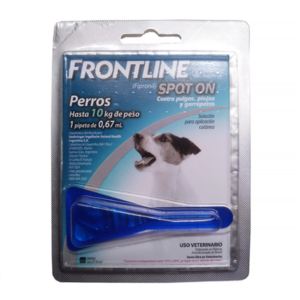 Pipeta Frontline Spot on 0 a 10 kg.