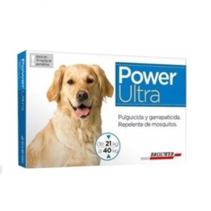 Pipeta Power Ultra perros 21 a 40 Kg