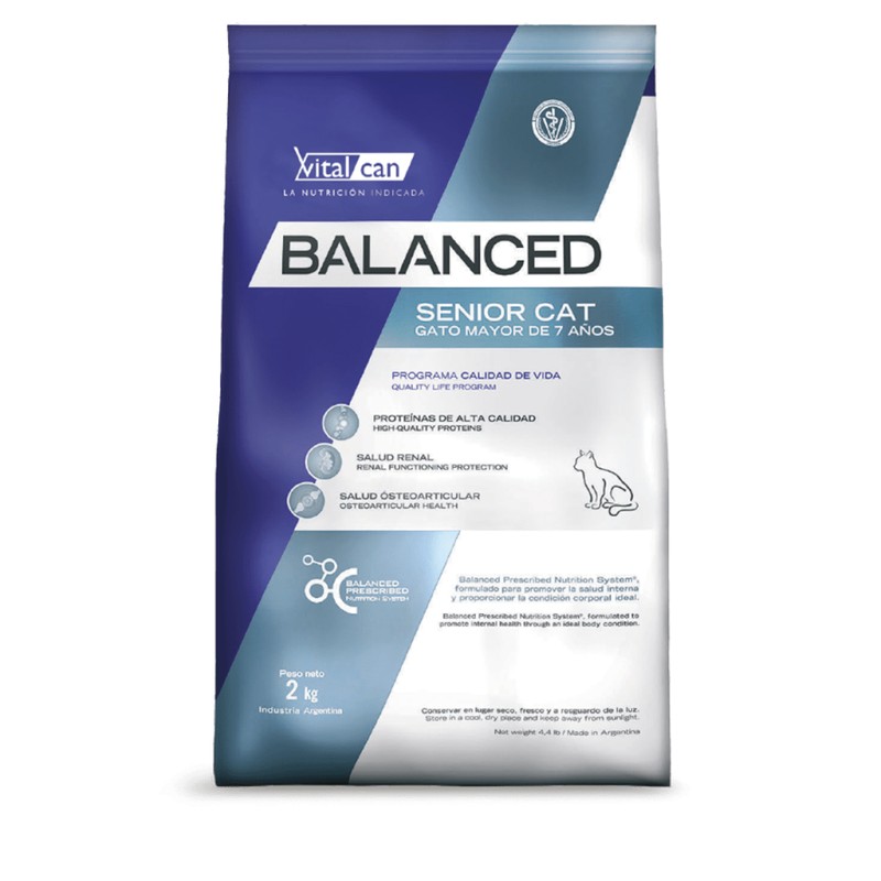 Vital Balanced Gato Senior 7.5 KG