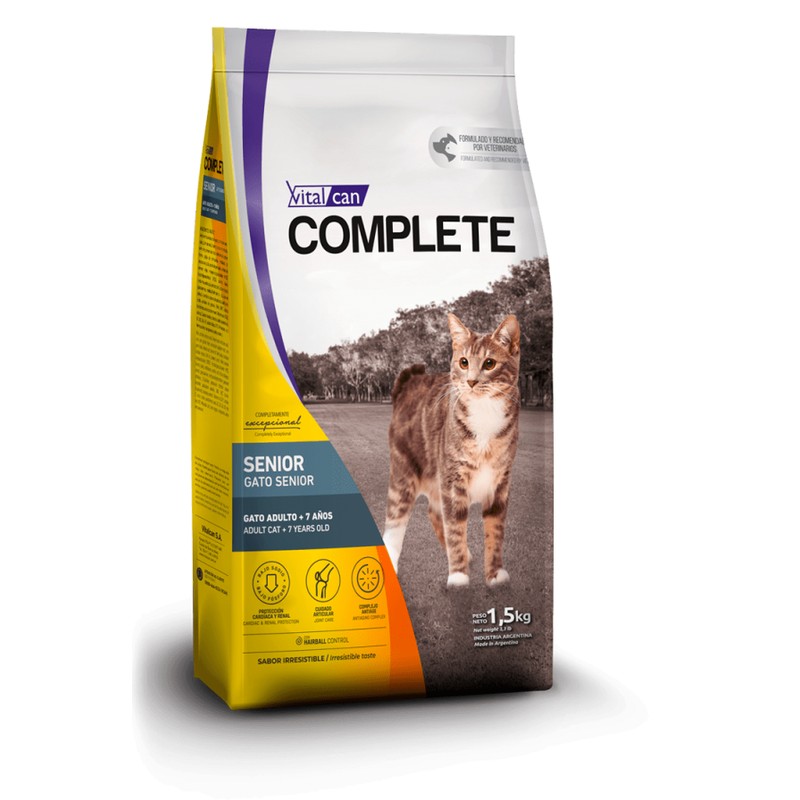 Vital Complete Gato Senior X 7.50 KG