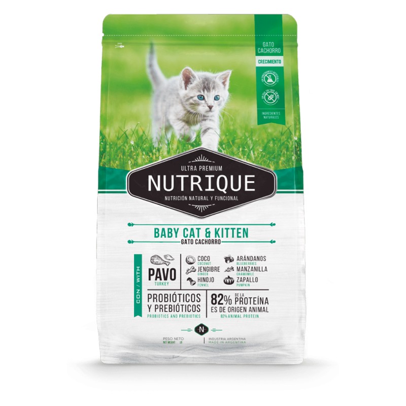Nutrique Gato Bebé & Gatito X 2 KG