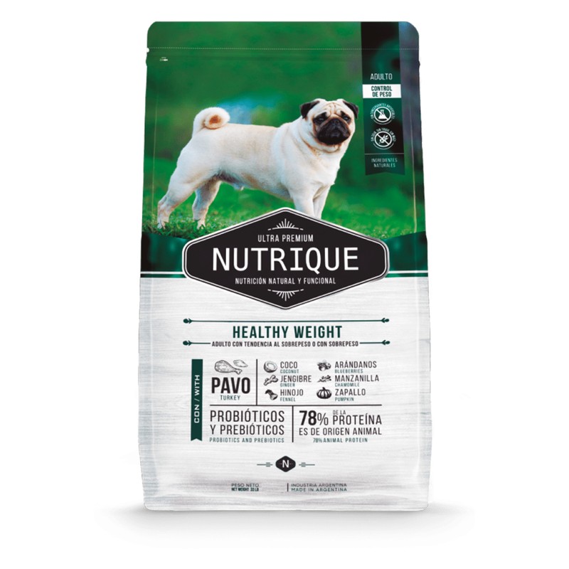 Nutrique Perro Healthy Weight 15 KG