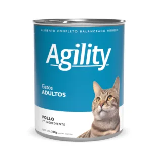Agility Adultos Gato Lata 0.340 Kg