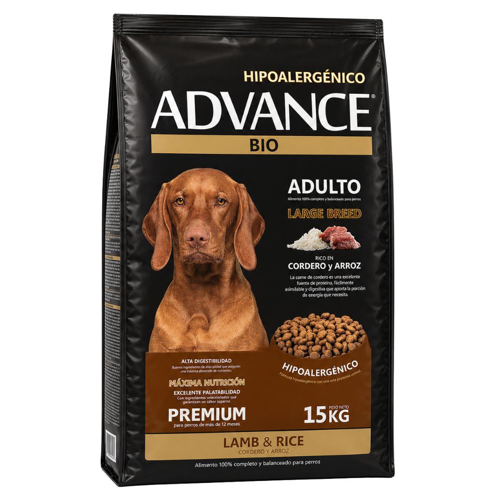 Advance Cordero Grande y Mediano X 15 Kg