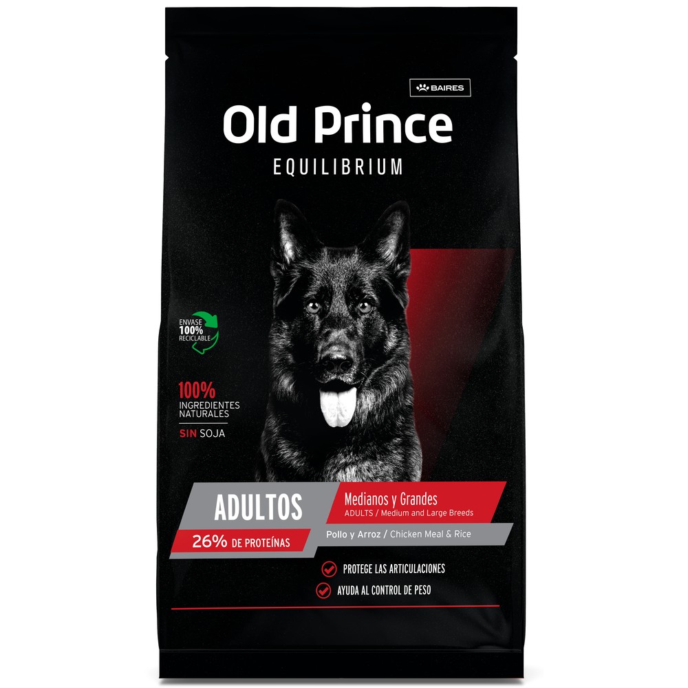 Old Prince Eq Adulto Medianas Y Grandes 20 KG