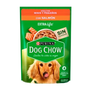 Perro Chow Adulto Salmon 100 Grs (Pouch)