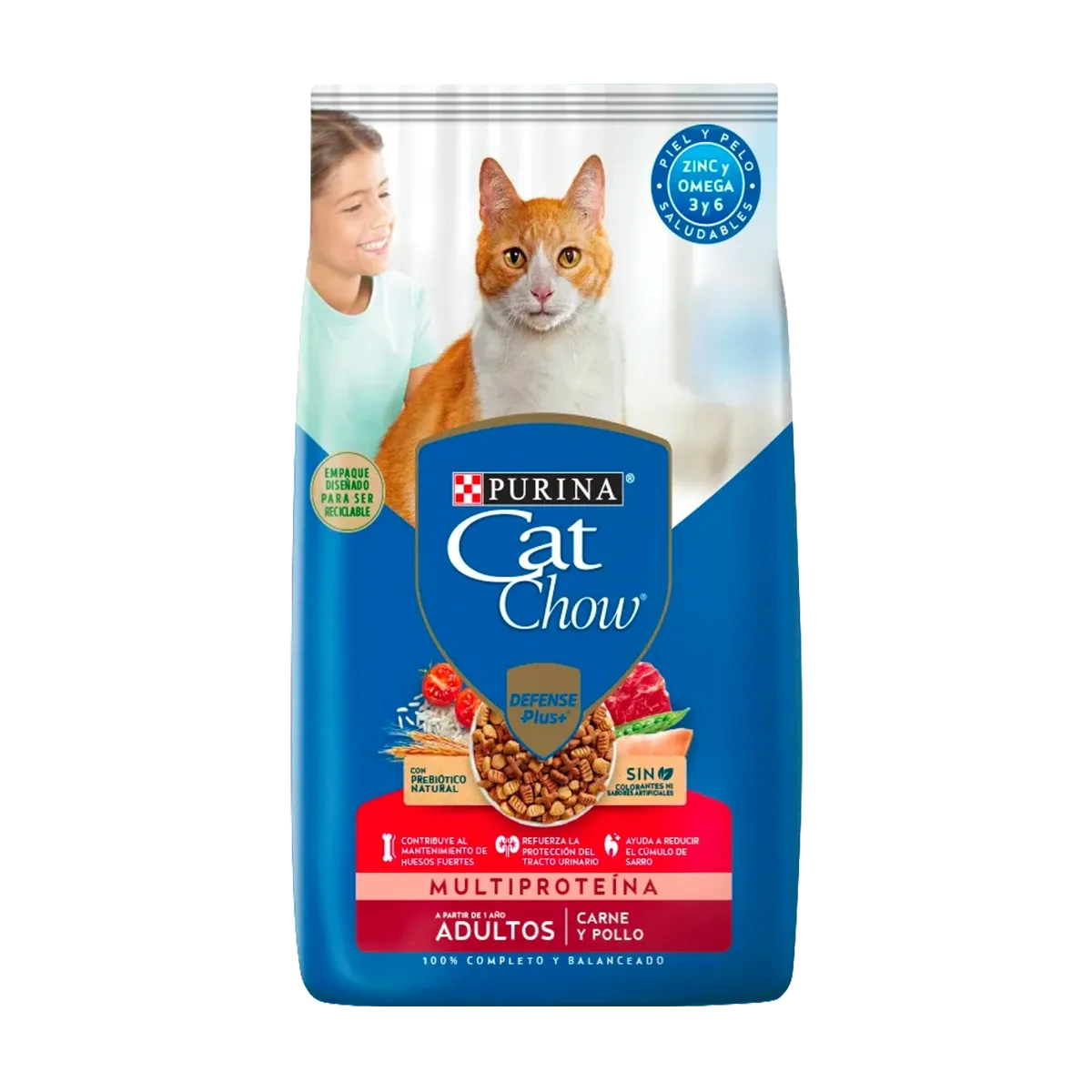 Gato Chow Carne Y Pollo 8 KG