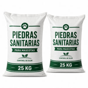 2 Bolsas de Piedras Sanitarias x 25KG (50KG)