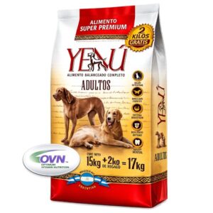 Yenu Perro Adulto X 15KG + 2KG