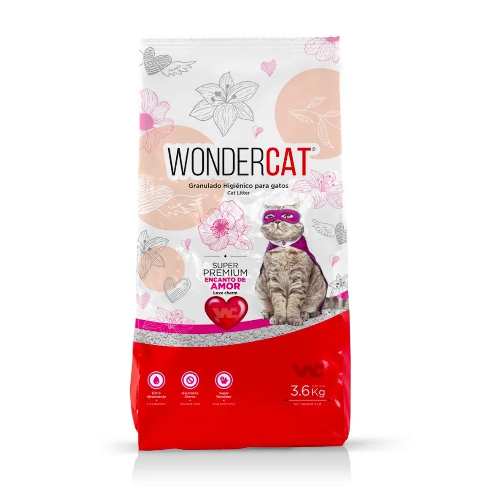Wondercat Premium Amor X 3.6 Kg