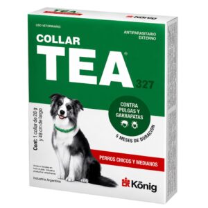 Antiparasitario externo para perros chicos y medianos Collar TEA