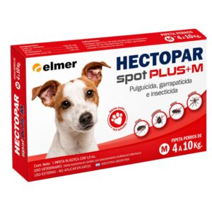 Hectopar Spot Plus M Elmer para perros 4 a 10 kg