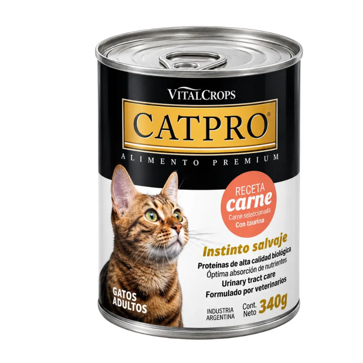 CAT PRO LATA CARNE X 340 GRS