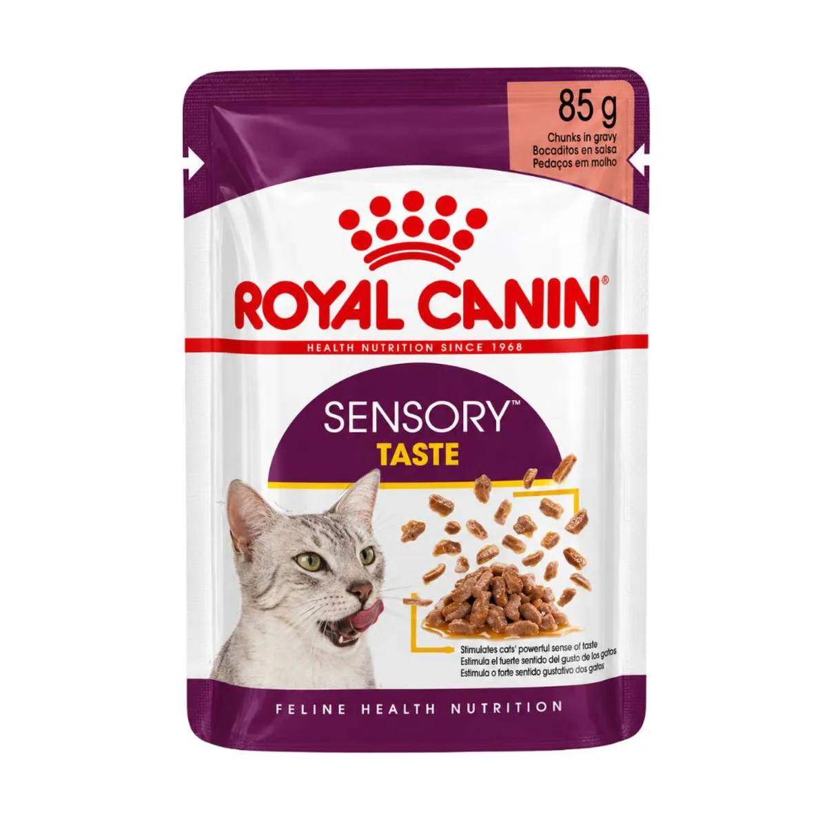 RC POUCH SENSORY TASTE X85GRS