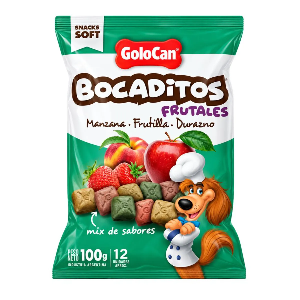BOCADITOS GOLOCAN FRUTAS X100GRS