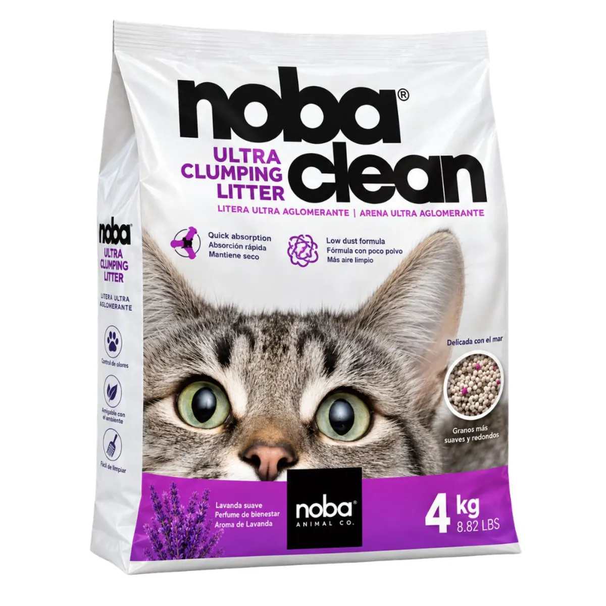 Piedras Aglutinantes Noba Clean X 4 KG