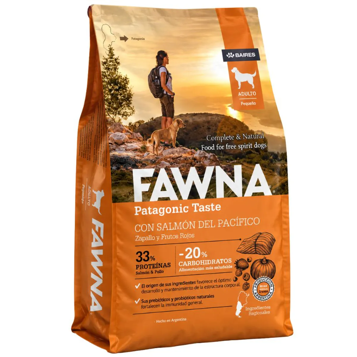 FAWNA PERRO ADULTO PEQUEÑO X 7.5 KG (NARANJA)