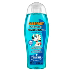 SHAMPOO OSSPRET PULGAS Y GARRAPATAS