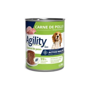 Agility Adultos Perro Control Peso Lata 0.340 Kg