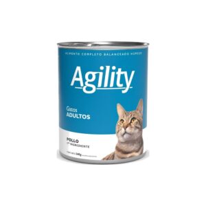 Agility Adultos Gato Lata 0.340 Kg
