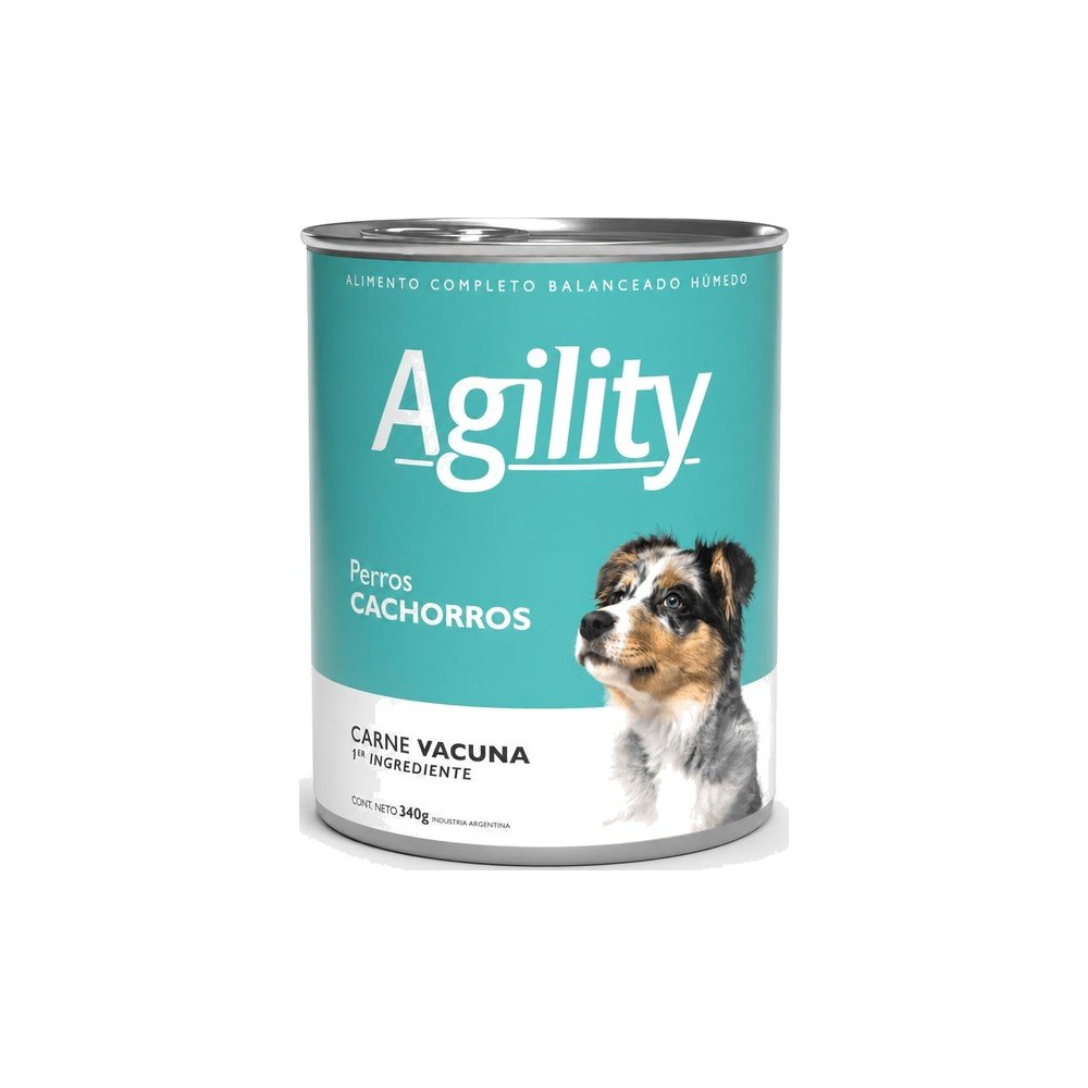 Agility Cachorro Lata 0.340 Kg