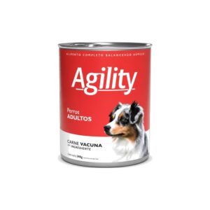 Agility Adultos Perro Carne Lata 0.340 Kg